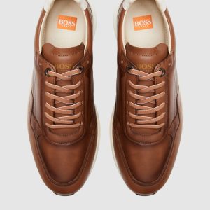 Ανδρικά  Casual B190.A Ταμπά Δέρμα Boss shoes