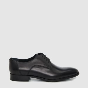 Boss Shoes Δερμάτινα Ανδρικά Σκαρπίνια Black Florentik