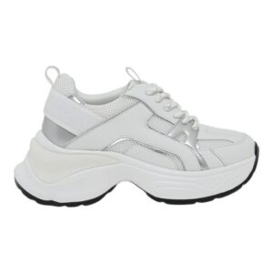 RENATO GARINI  Sneakers  Λευκό MESH Ασημί