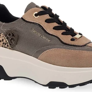 Renato Garini Γυναικεία Sneakers Khaki Beige