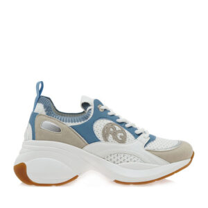 Renato Garini Γυναικεία Sneakers Λευκό Σιέλ
