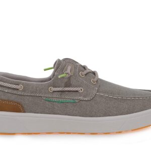 Renato Garini Ανδρικά Boat Shoes Μπεζ Κανβάς Ταμπά