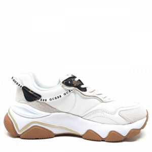Guess Runners Micola Γυναικεία Chunky Sneakers Λευκά